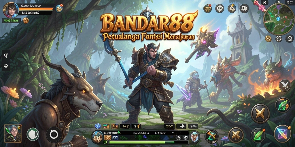 Tampilan gameplay <strong>BANDAR88</strong> yang menakjubkan dan interaktif.
