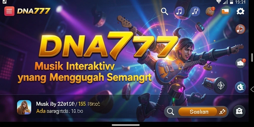 Gameplay seru dan interaktif dalam DNA777 dengan musik yang mengasyikkan.