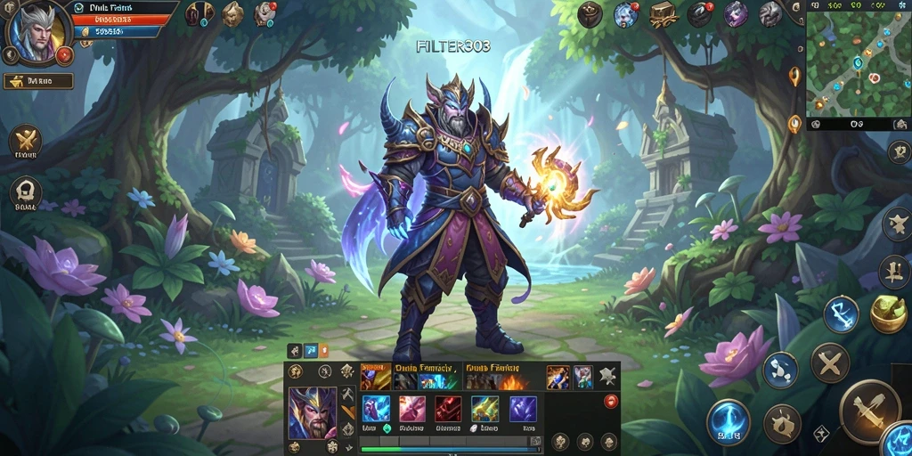 Gameplay MMORPG seru dan penuh petualangan dalam FILTER303.