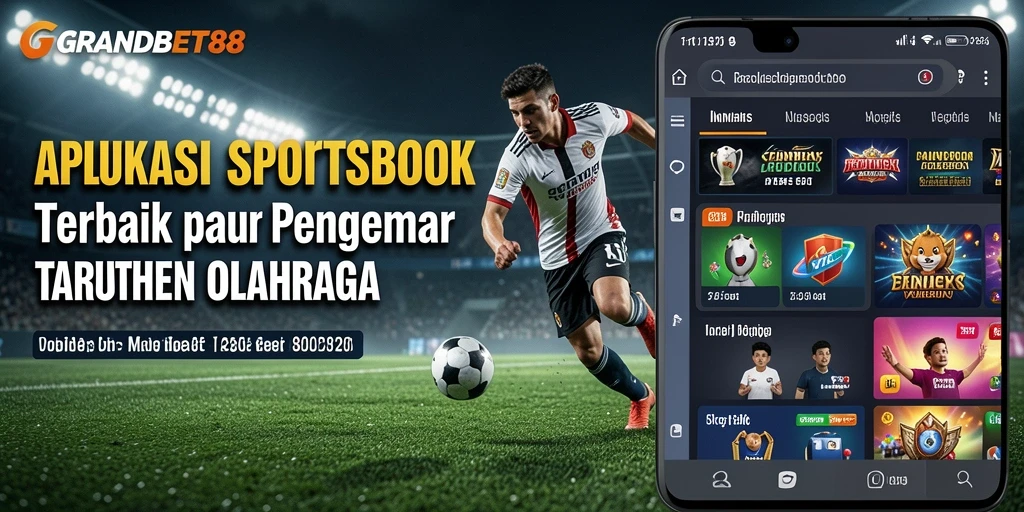 Tampilan gameplay menarik dari aplikasi Sportsbook GRANDBET88.
