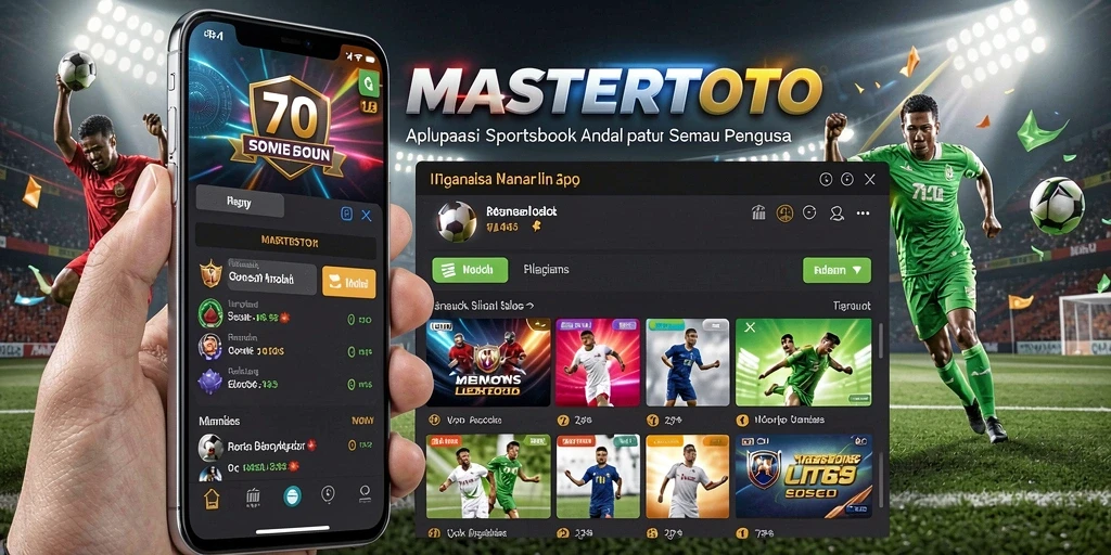 Tampilan menarik dari gameplay MASTERTOTO yang menawarkan taruhan olahraga.