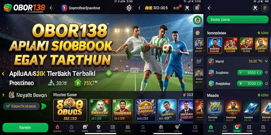 Tampilan gameplay Sportsbook OBOR138 yang menarik dan interaktif.