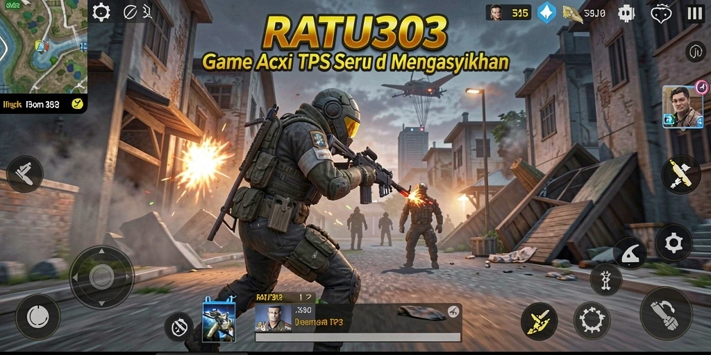 Tampilan menarik dari gameplay seru RATU303