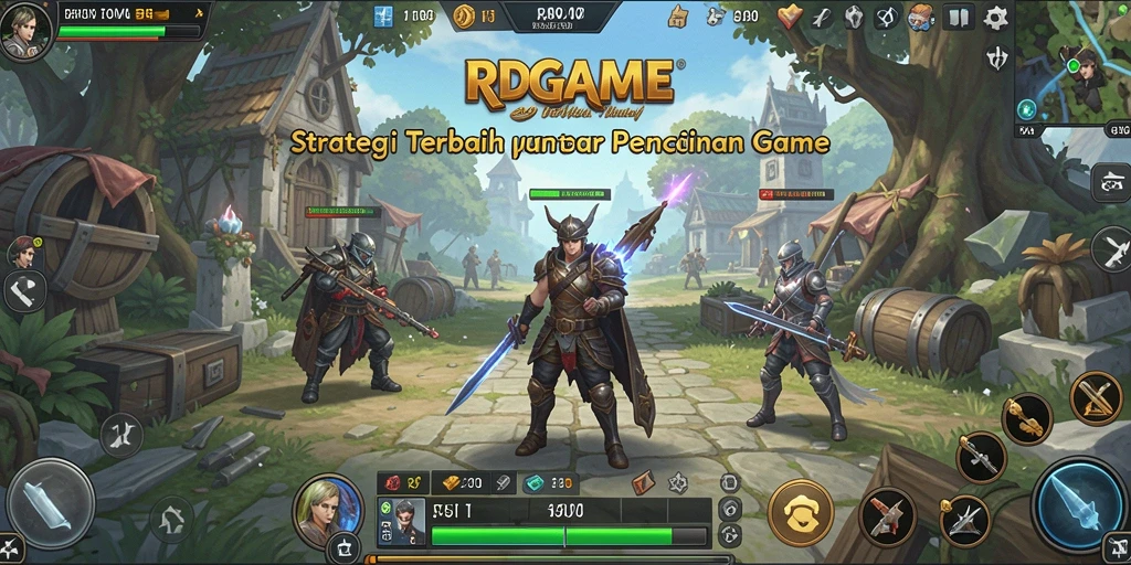 Tampilan menarik dari gameplay RPGAME yang menegangkan.