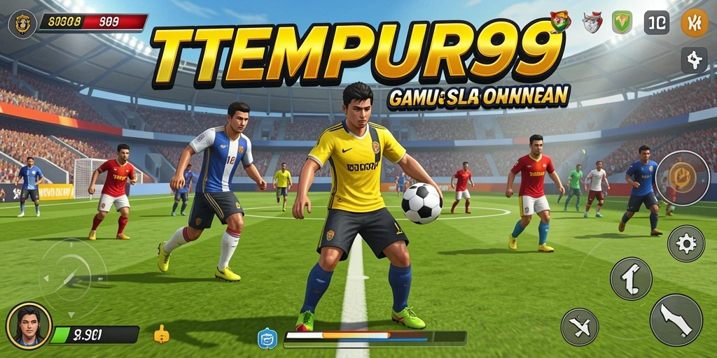 Tampilan aksi menarik dari gameplay TEMPUR99.